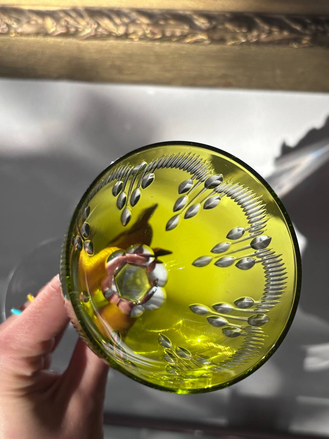 1 Verre Baccarat m. Molière - Roemer glass