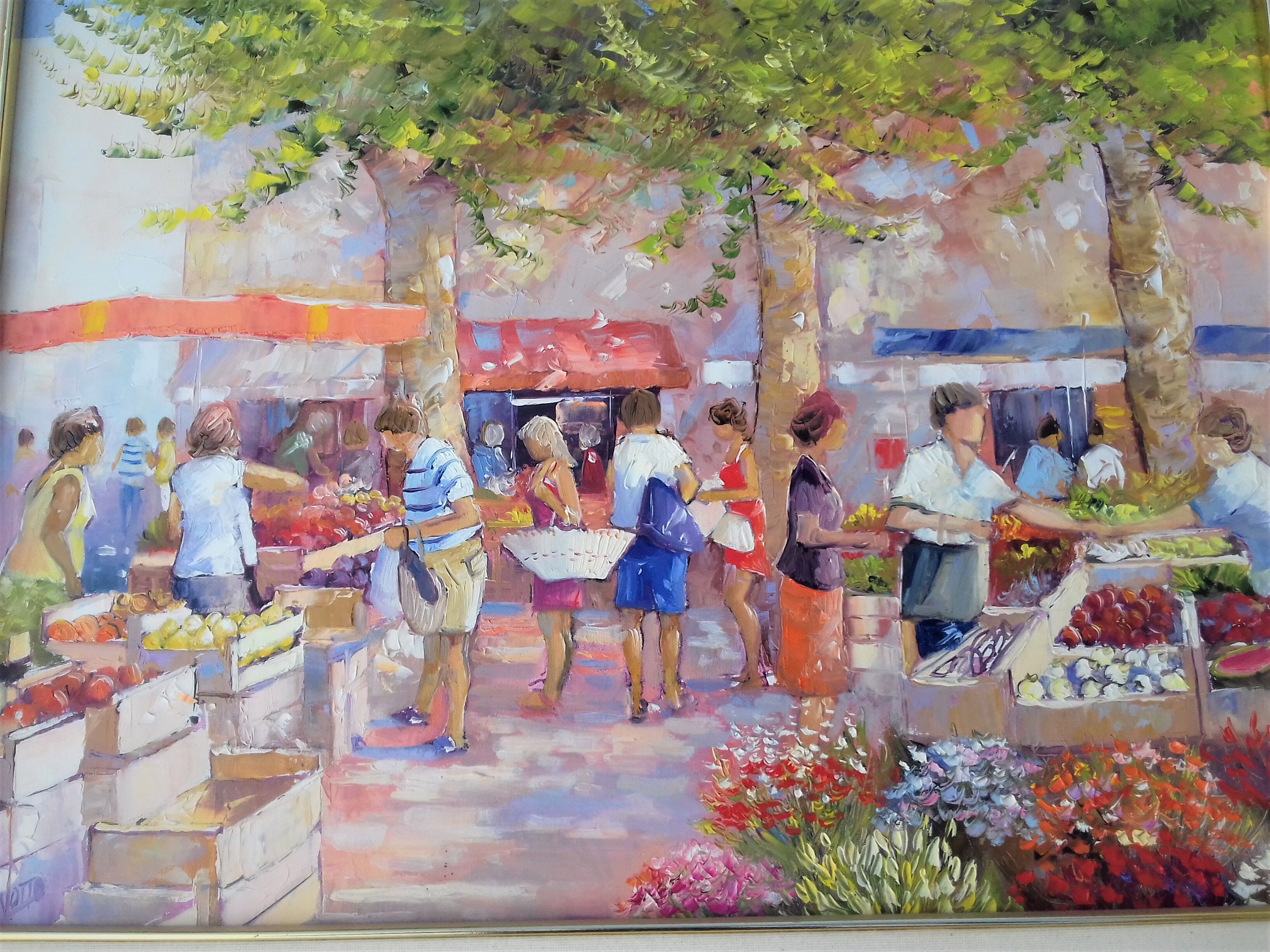 Marché d'été sur la Côte d'Azur