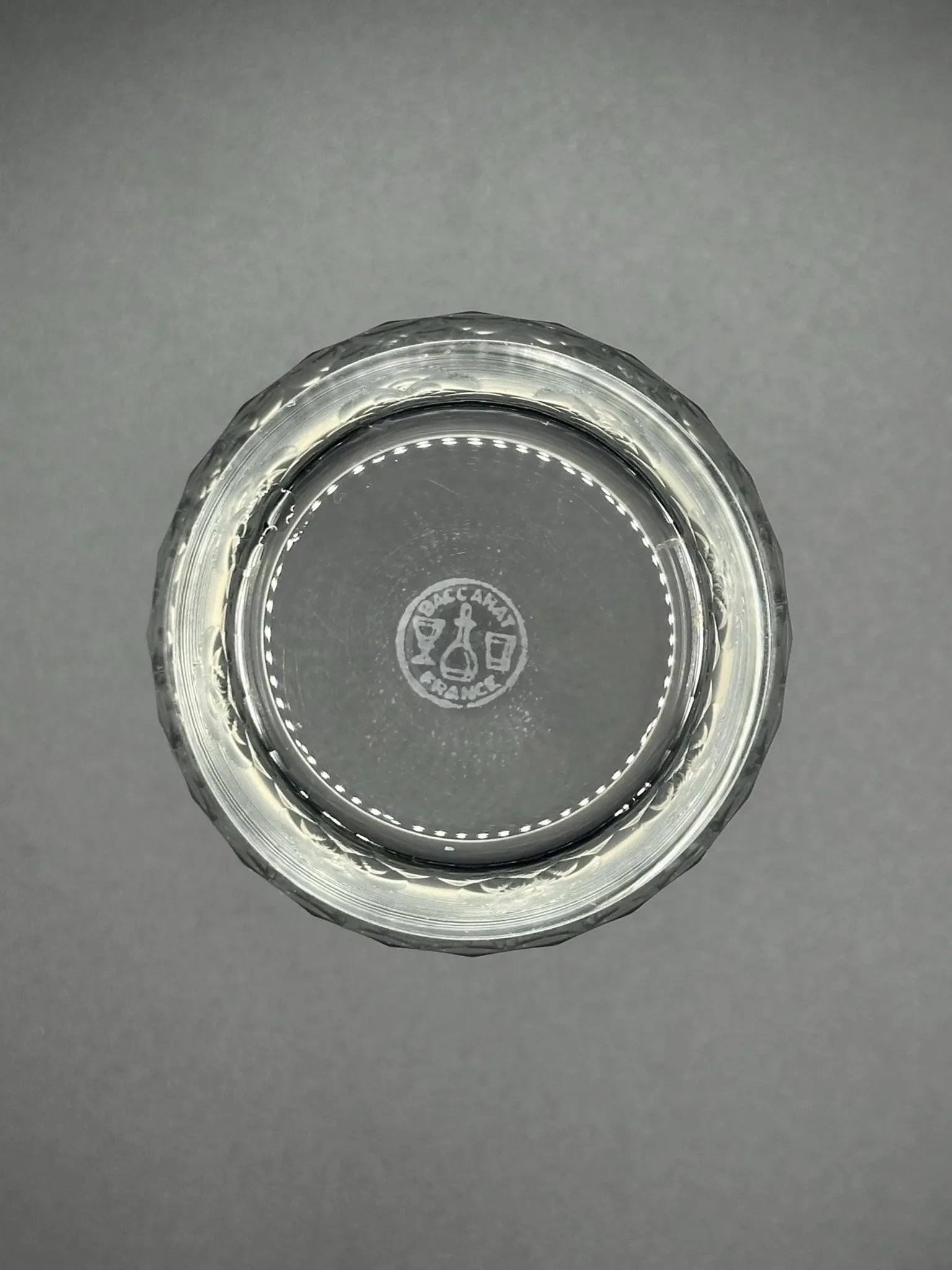 Baccarat - 6 crystal Richelieu goblets