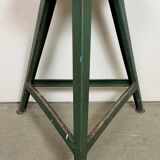 Green Industrial Workshop Stool, 1960s