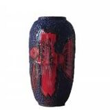 Fat Lava 'Fire Fish'Floor vase by Scheurich, 1970's