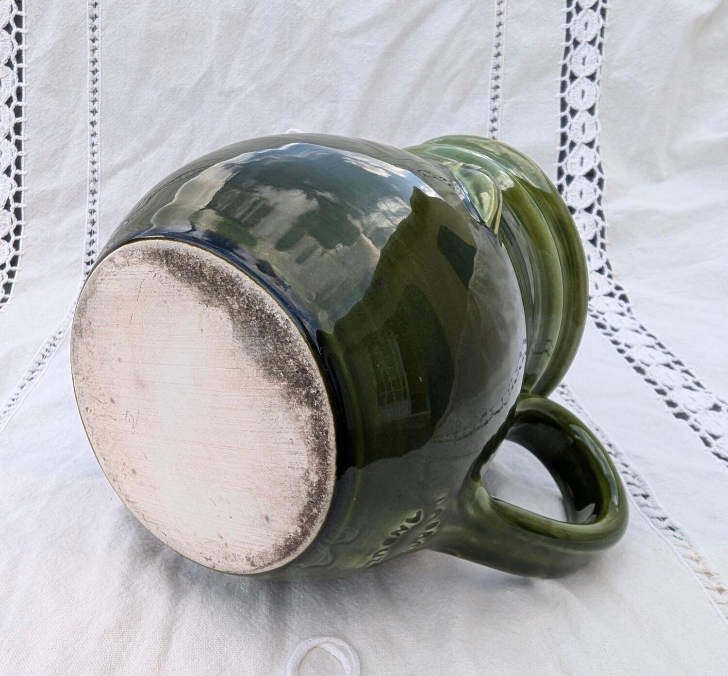 Pichet refresher ceramic signed la draille anduze - rosé pottery