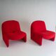 Set of 2 Alky Chairs by Giancarlo Piretti for Anonima Castelli