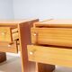 Pair of mid-century bedside tables FEMINA, Czechoslovakia 1960s