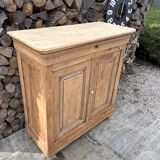 Buffet en bois massif rénové