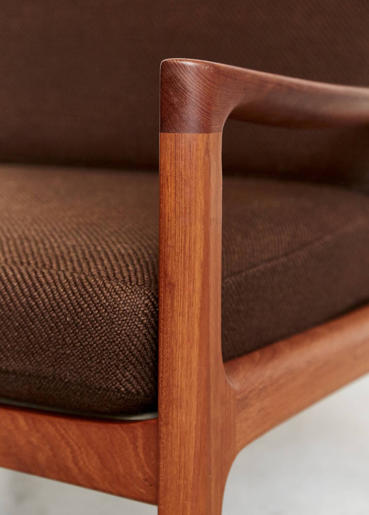 Fauteuil "Senator" du milieu du siècle par Ole Wanscher pour France & Søn