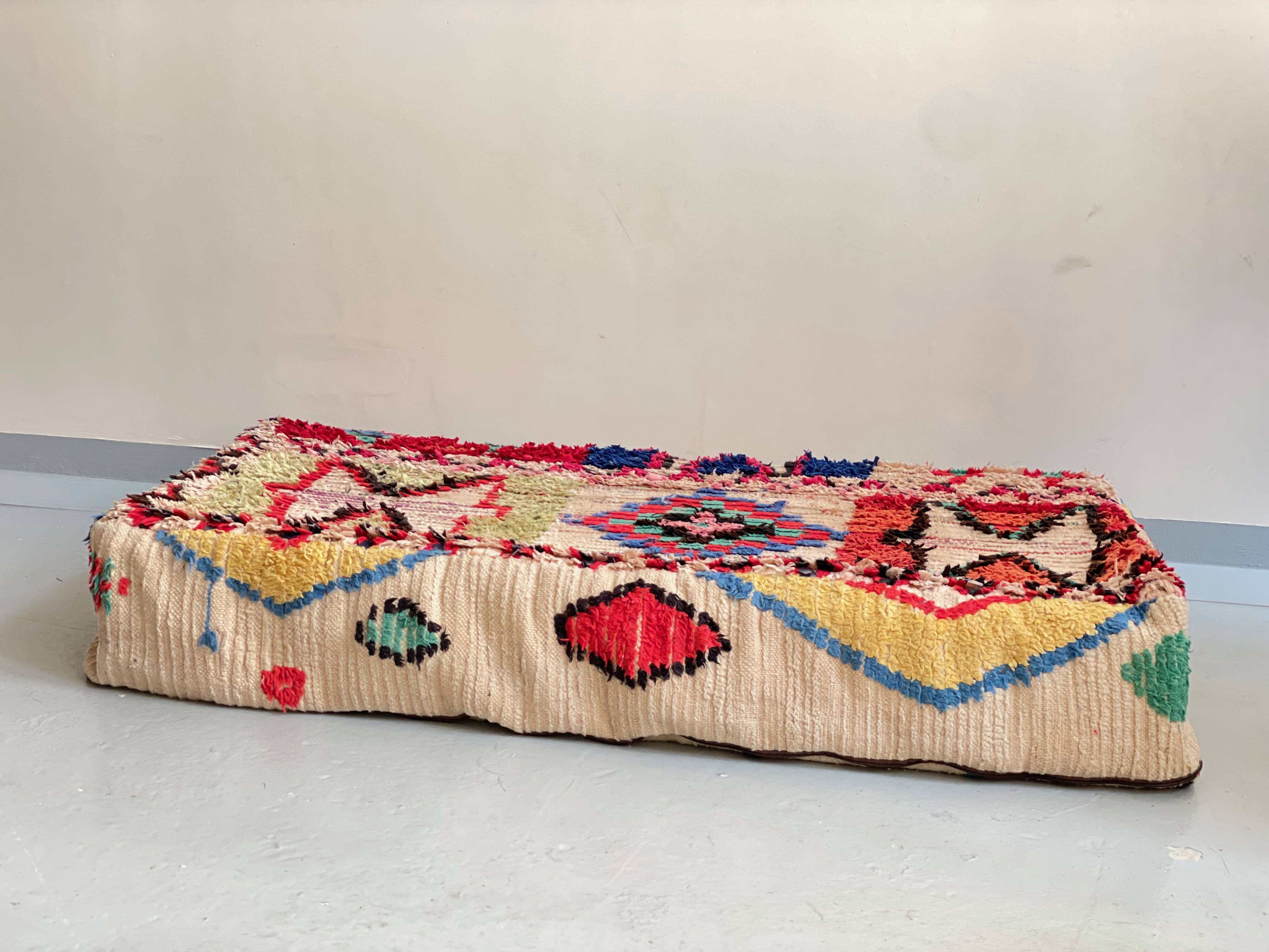 Pouf berbère Marocain Kilim XL