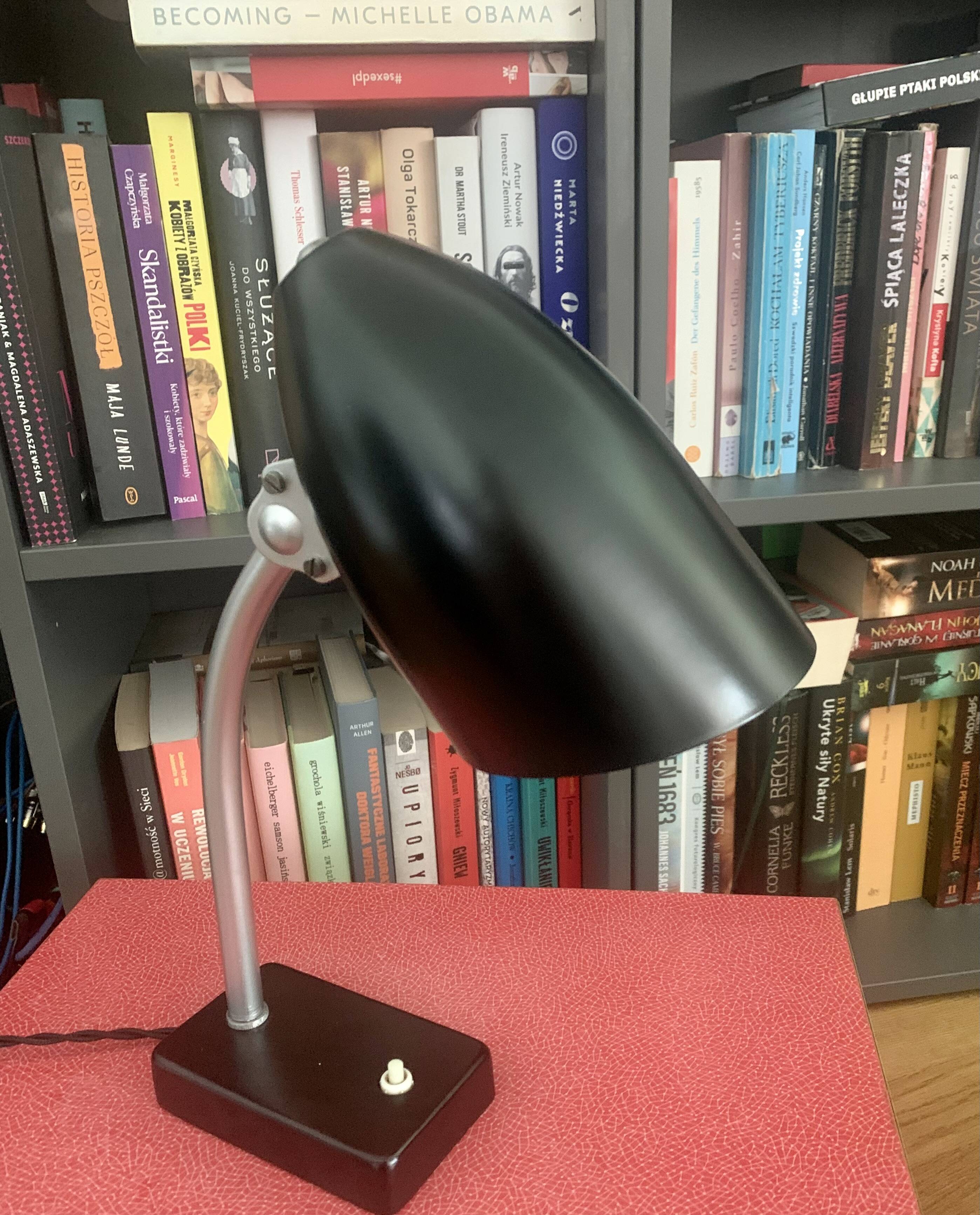 Industrial table lamp, 1950s