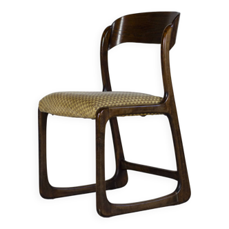 Baumann sleigh chair, 1960