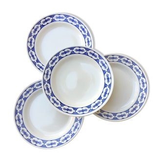 Blue pink plates