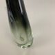 Multi-Color Heavy Large Murano Glass Sommerso Vase, Italy, 1970s