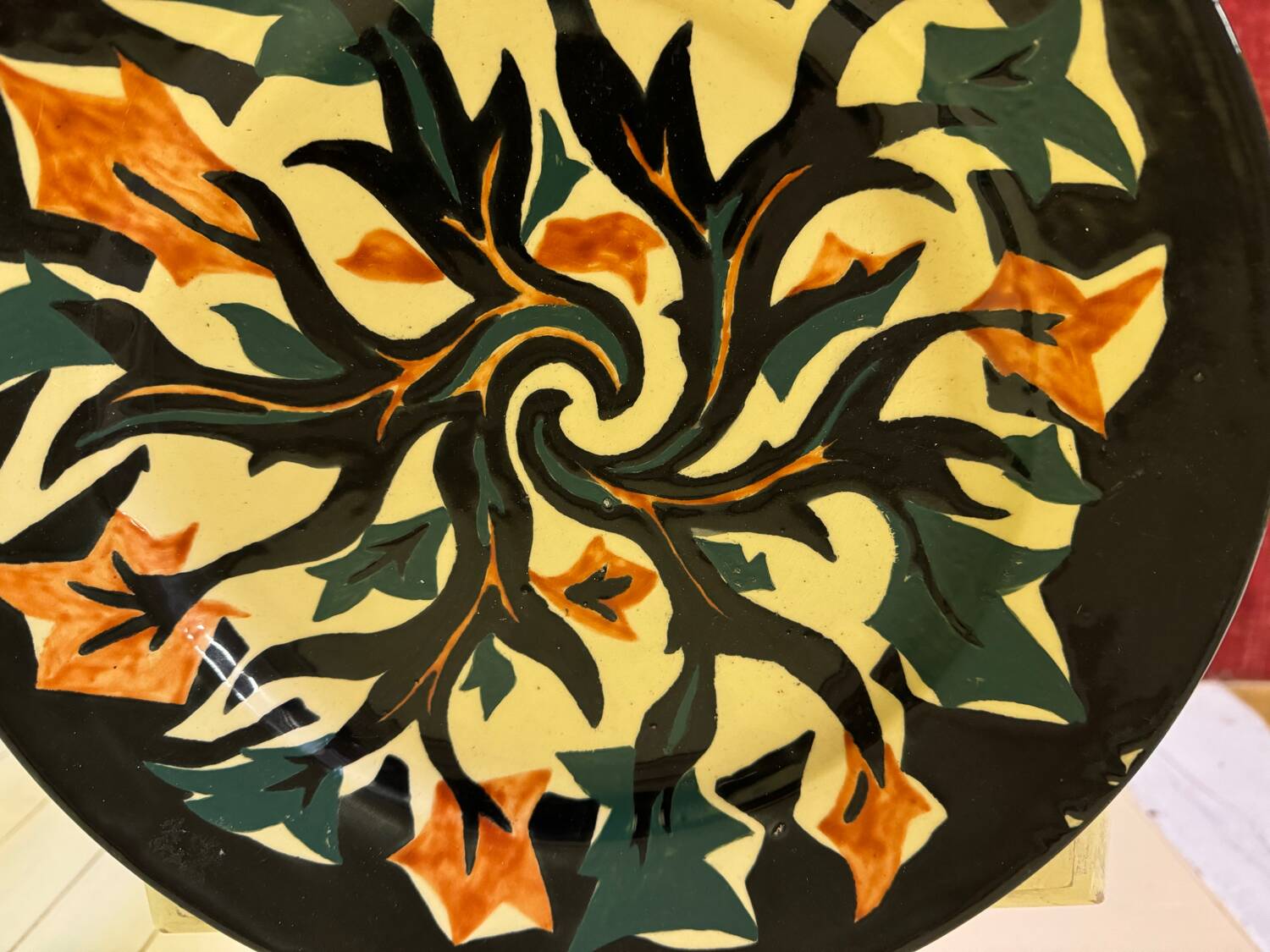 Gien earthenware dish