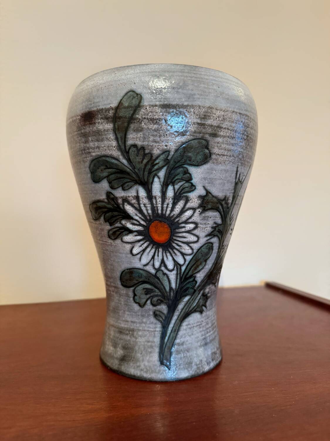 Fonck and Matéo ceramic vase from the 60s