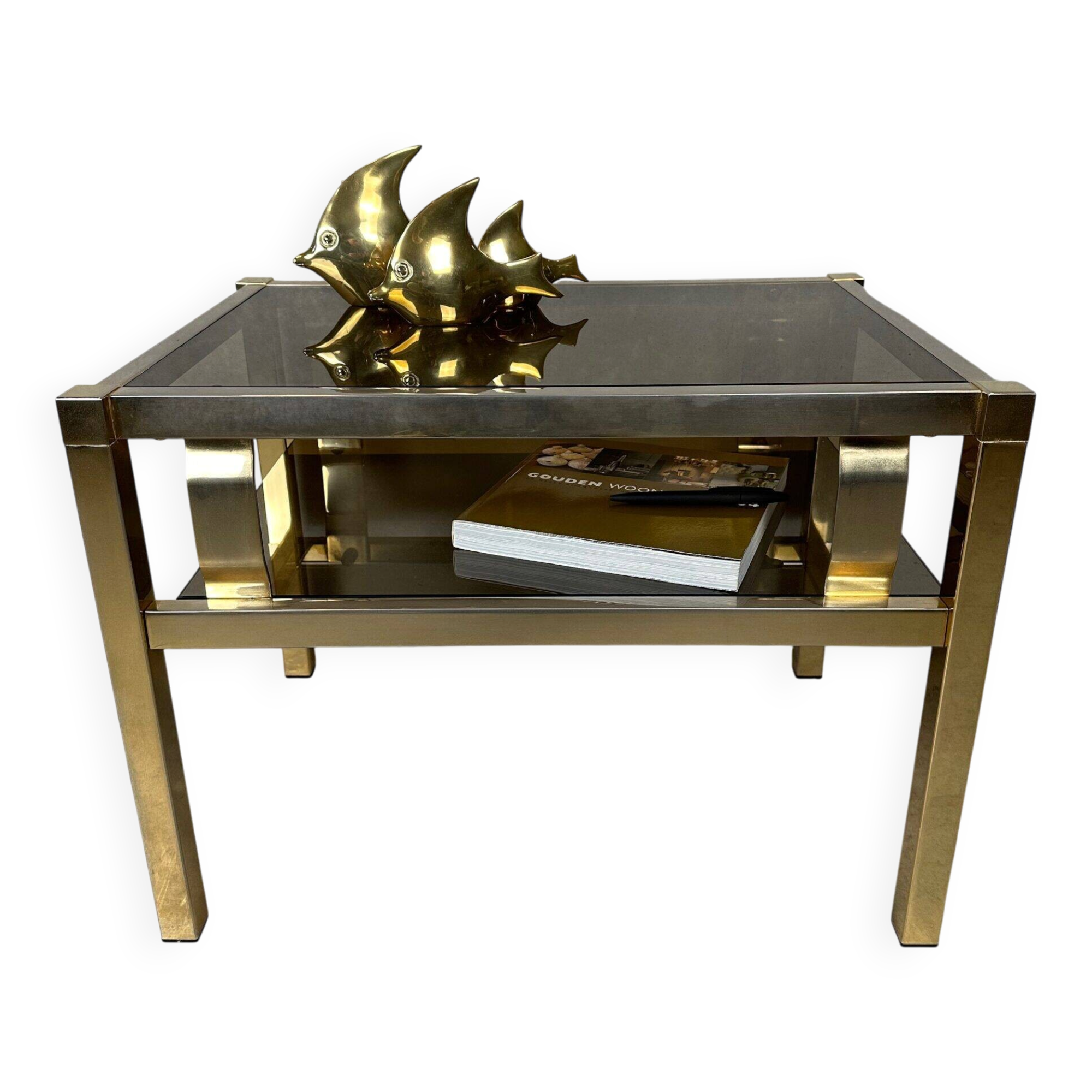 2 tables d'appoint Hollywood Regency