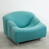 Chaise longue Artifort ABCD par Pierre Paulin (Sarcelle)