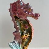 Seahorse ceramic lamp