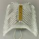 60s 70s lamp light wall lamp wall lamp ice glass space age design