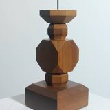 Vintage geometric candlestick from the 1950s.