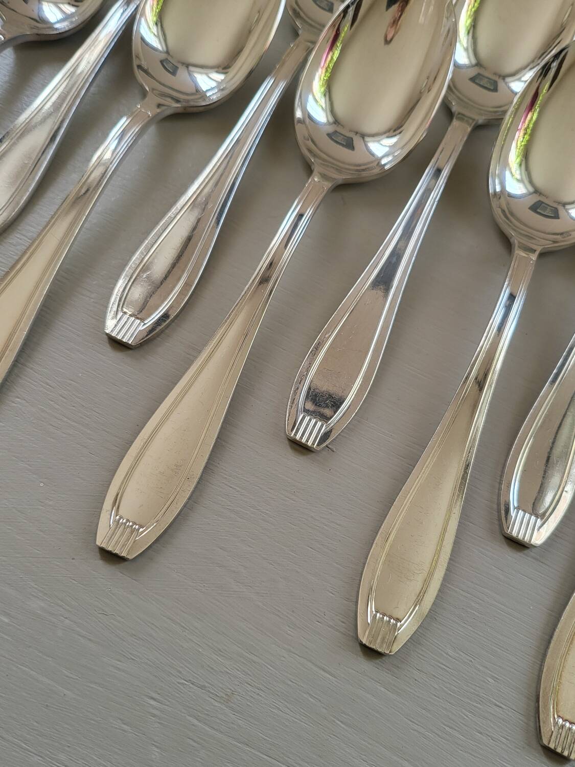 Silver Metal Dessert Entremet Cutlery