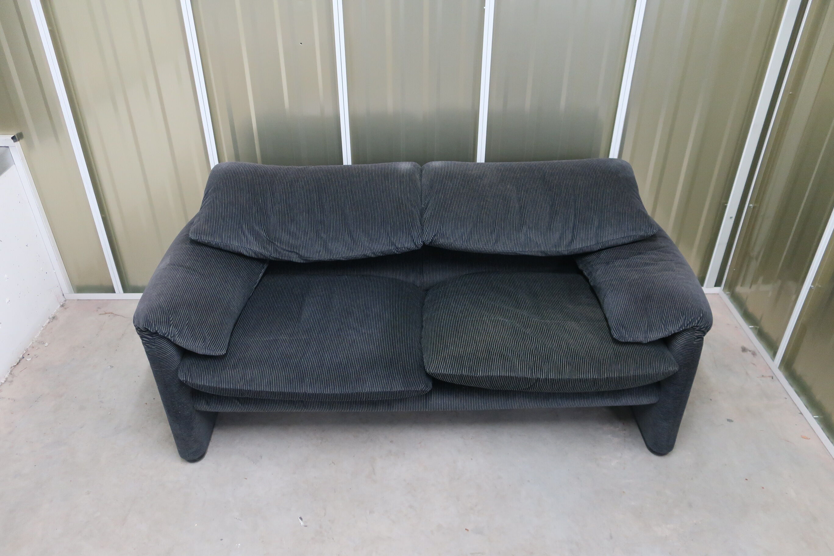 Maralunga sofa 3-seater Cassina 80/90 edition