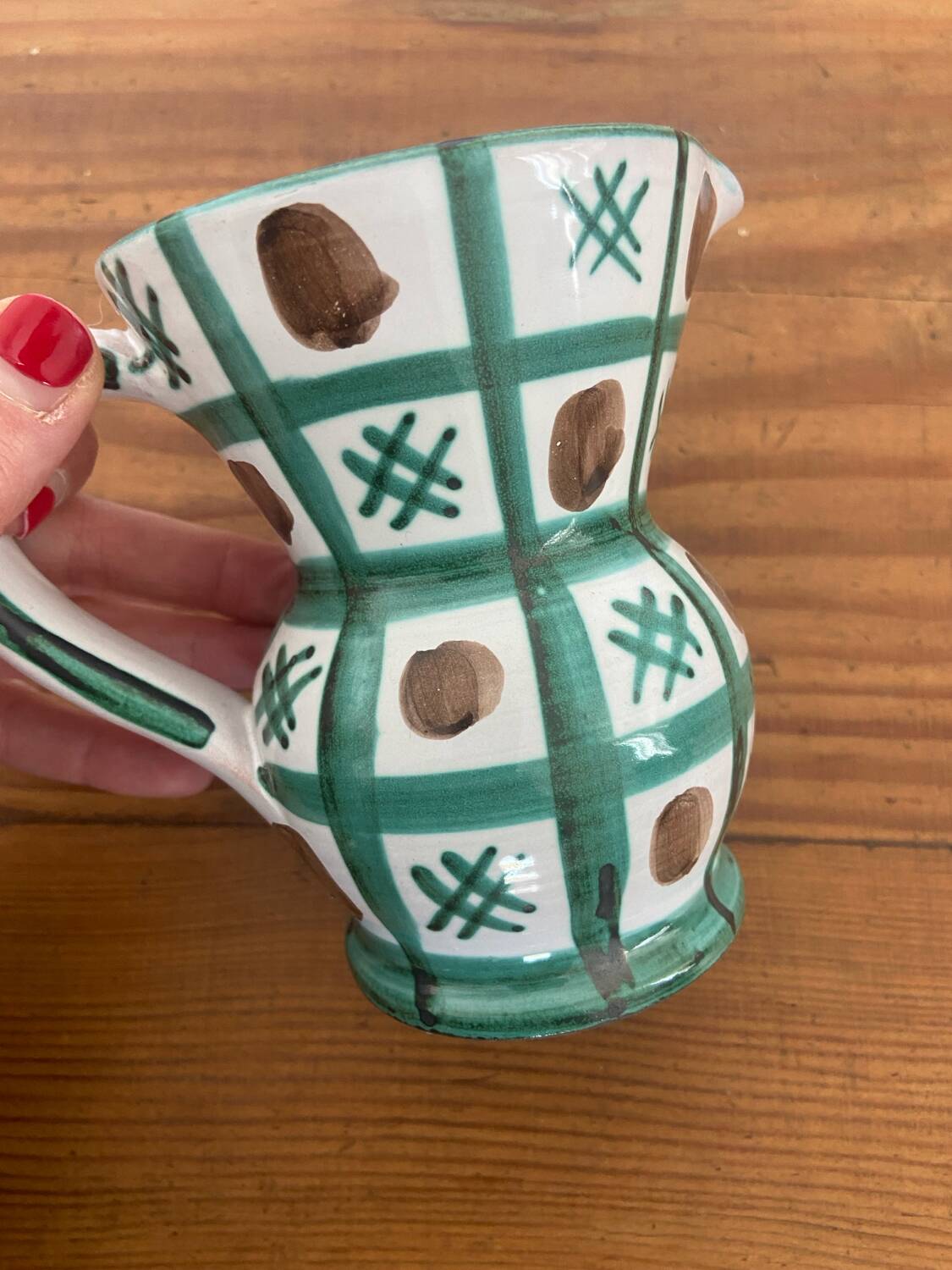 Robert Picault ceramic pitcher