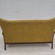 Années 1960, canapé danois 2 places de Søren Hansen pour Fritz Hansen, état d'origine.