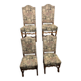 Set of 4 LXIII vintage style chairs