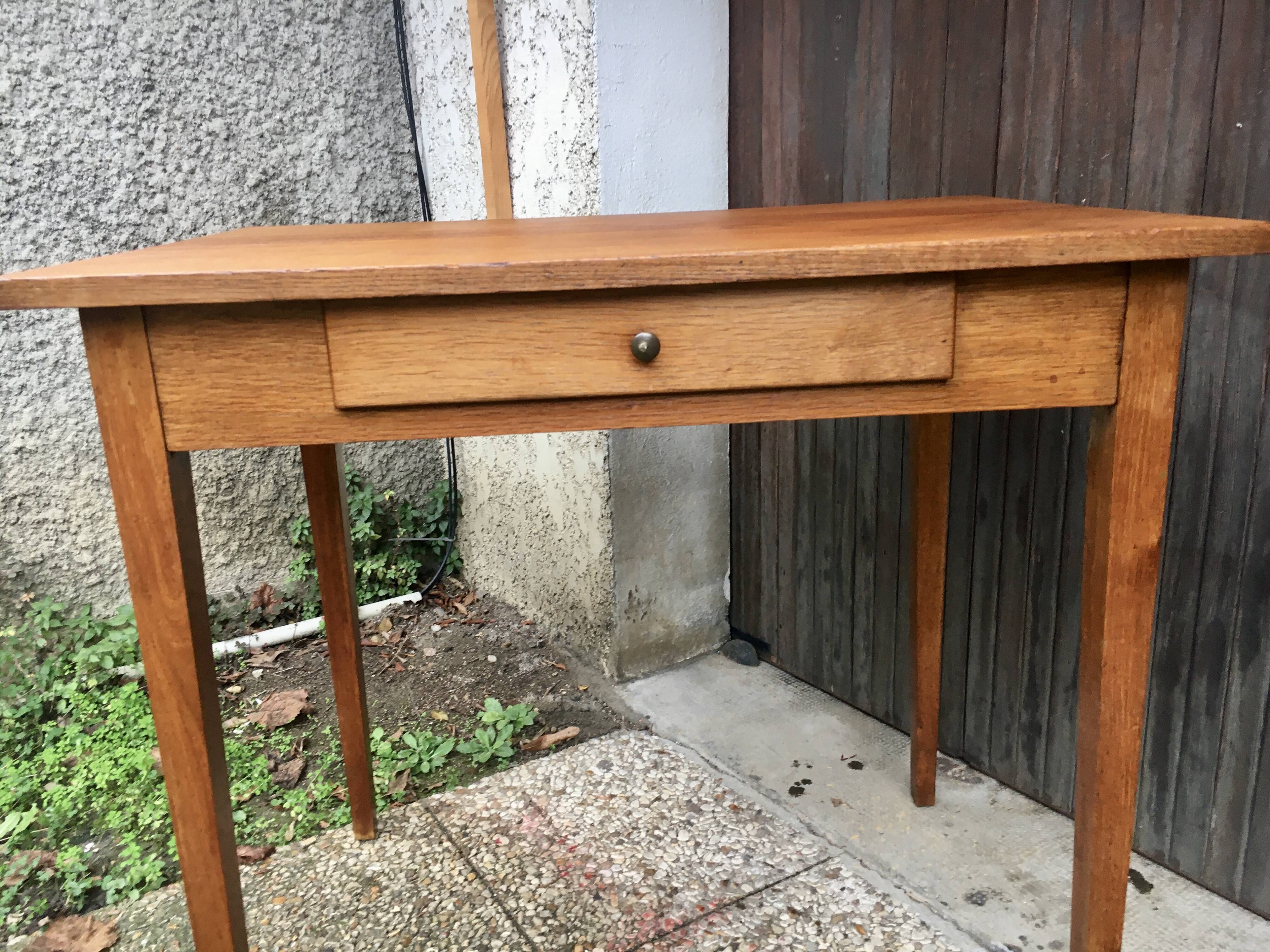 Vintage oak desk