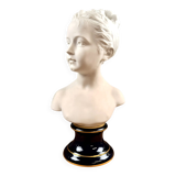 Biscuit bust of Limoges – young woman