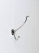 Up to 4 Adolf Loos Art Nouveau Nickel Brass Wall Hooks Café Capua Vienna