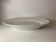 Plat blanc en porcelaine