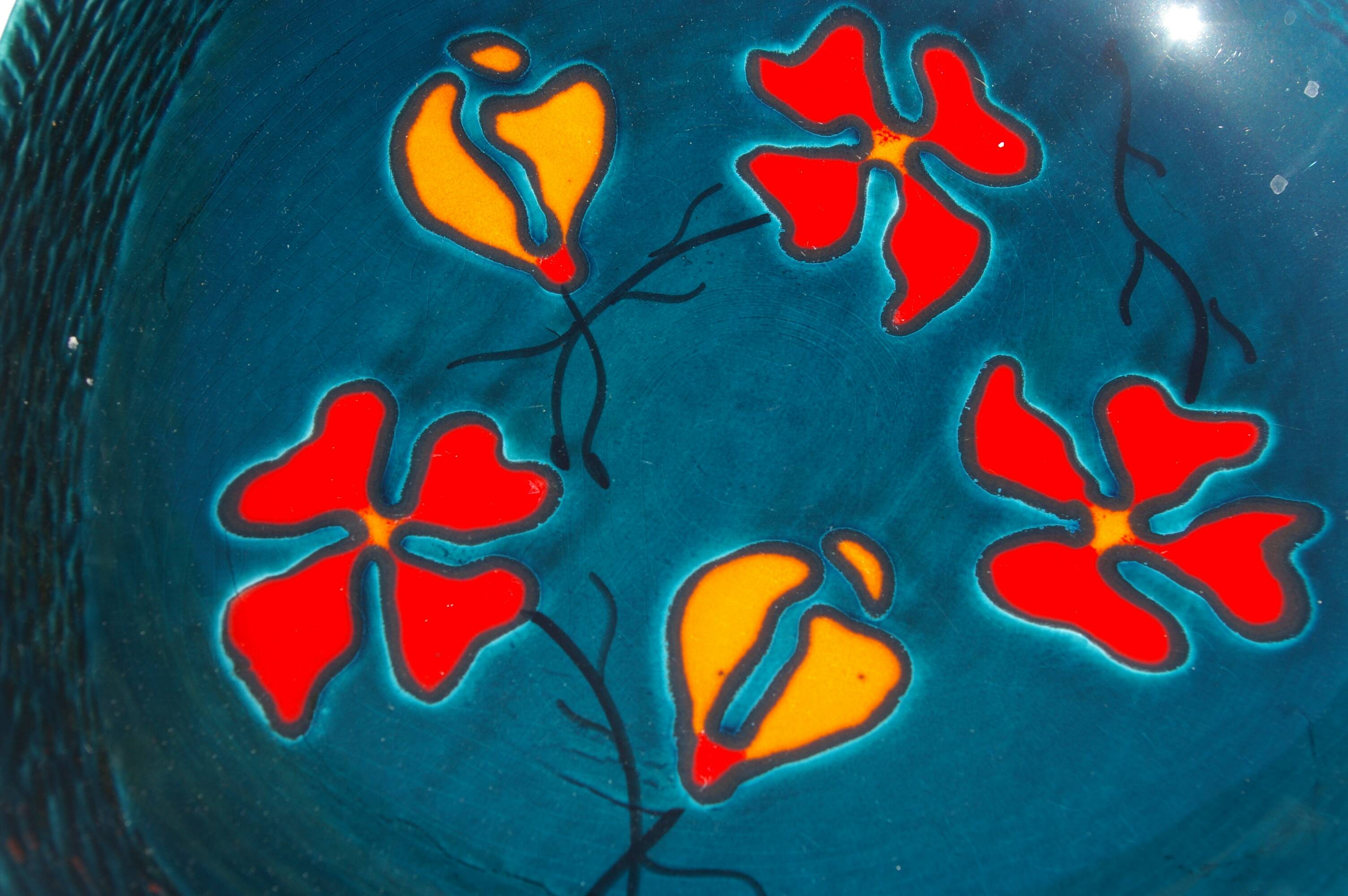 Vintage 60'S ceramic cut by Poët-Laval