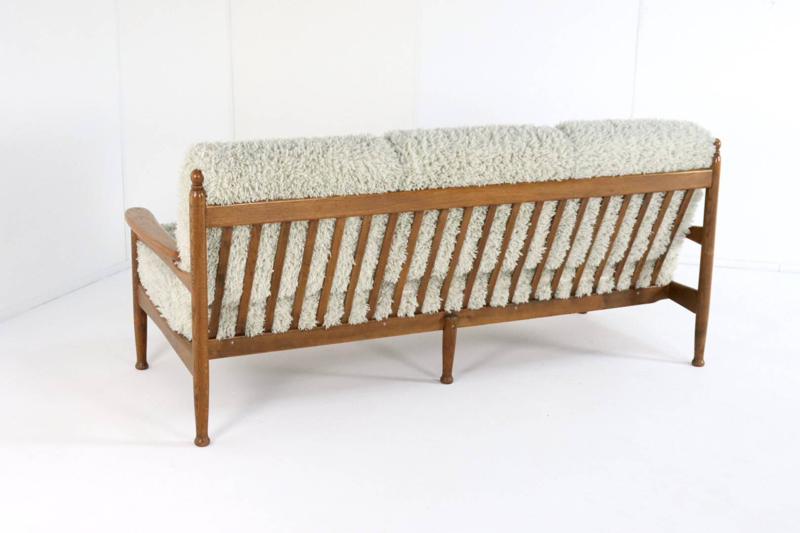 Set van designer bank + 2 fauteuils 'Sliedrecht' - opnieuw bekleed