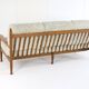 Set van designer bank + 2 fauteuils 'Sliedrecht' - opnieuw bekleed