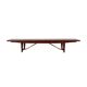 Teak lowboard, Danish design, 1980s, made in Denmark