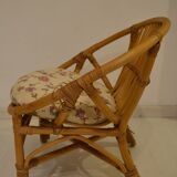 Fauteuil en rotin enfant