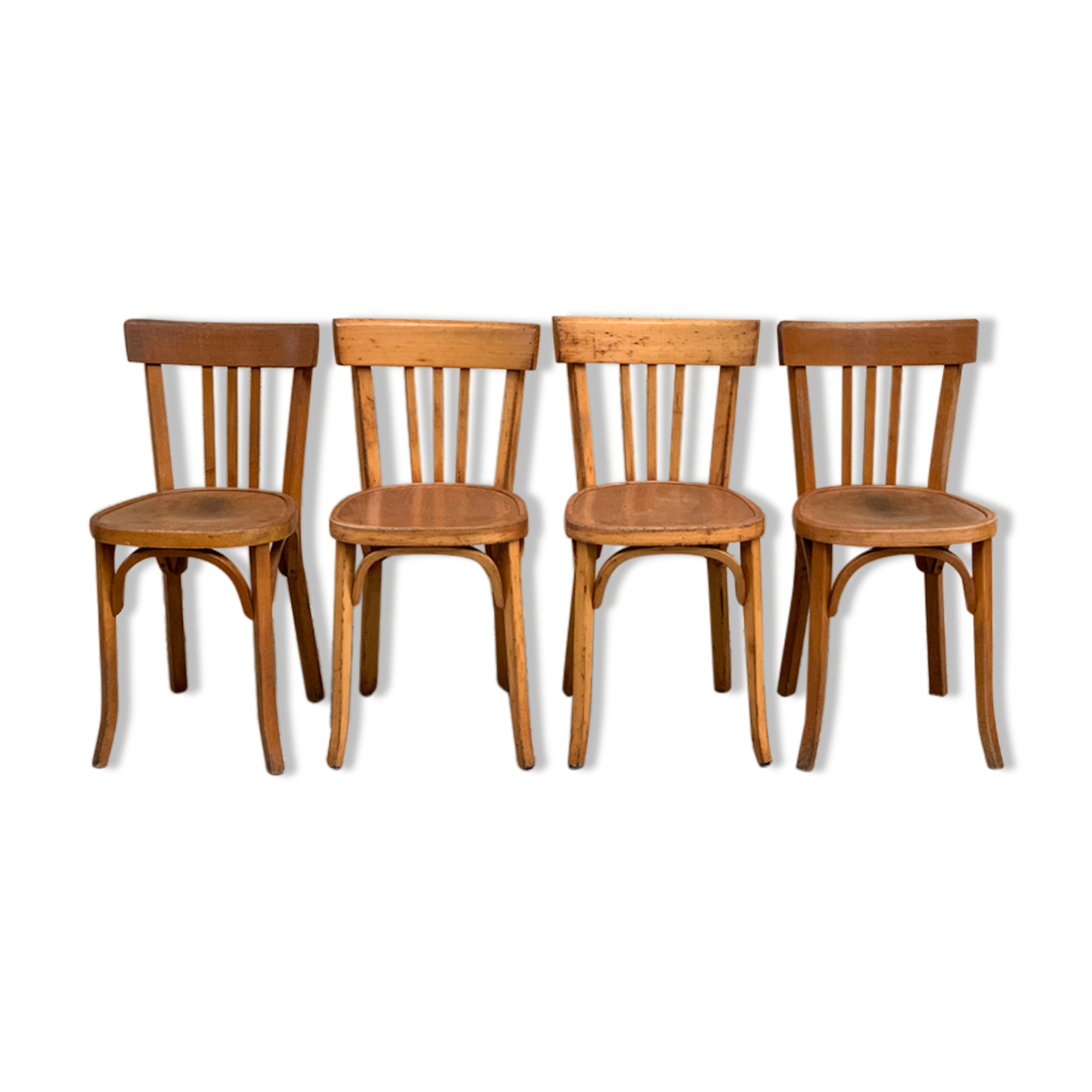Lot of 4 Baumann chairs
