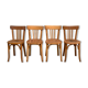 Lot of 4 Baumann chairs