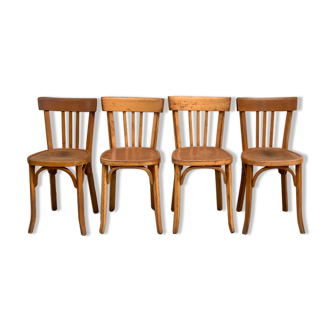 Lot of 4 Baumann chairs