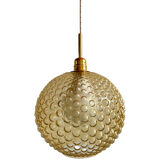 Amber bubble globe suspension