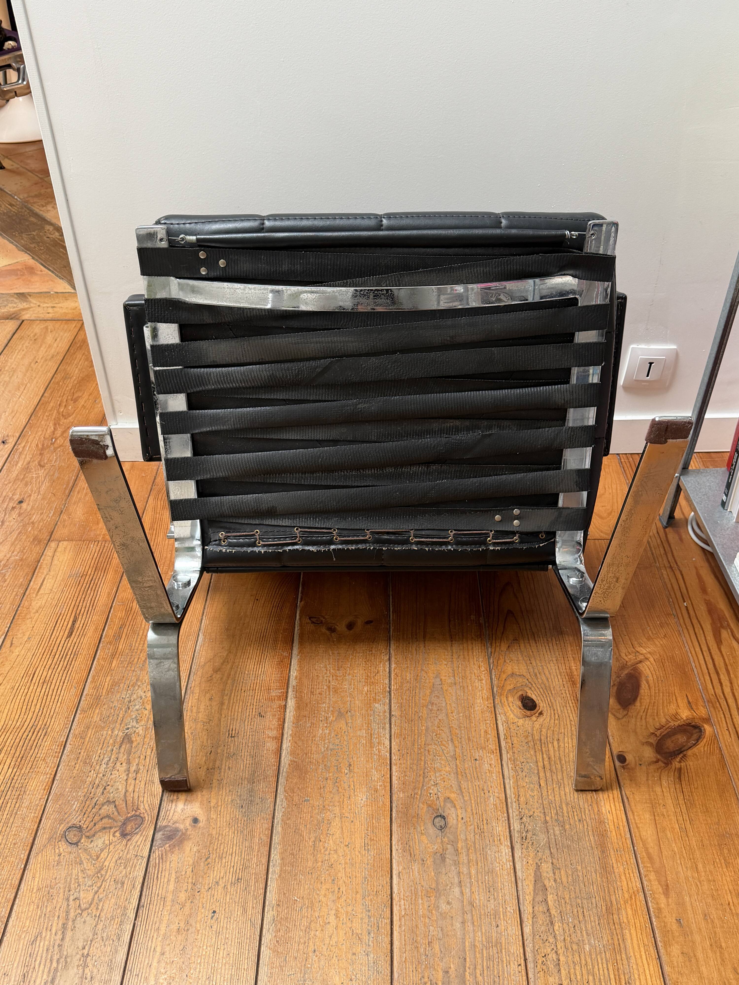 Pair of vintage armchairs by Joker Olivier Mourgue for Airborne, 19
