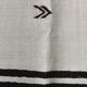 Beige & Black Striped Vintage Kilim Rug, 170x256 Cm