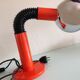 Orange eyeball lamp and chrome globe 60/70