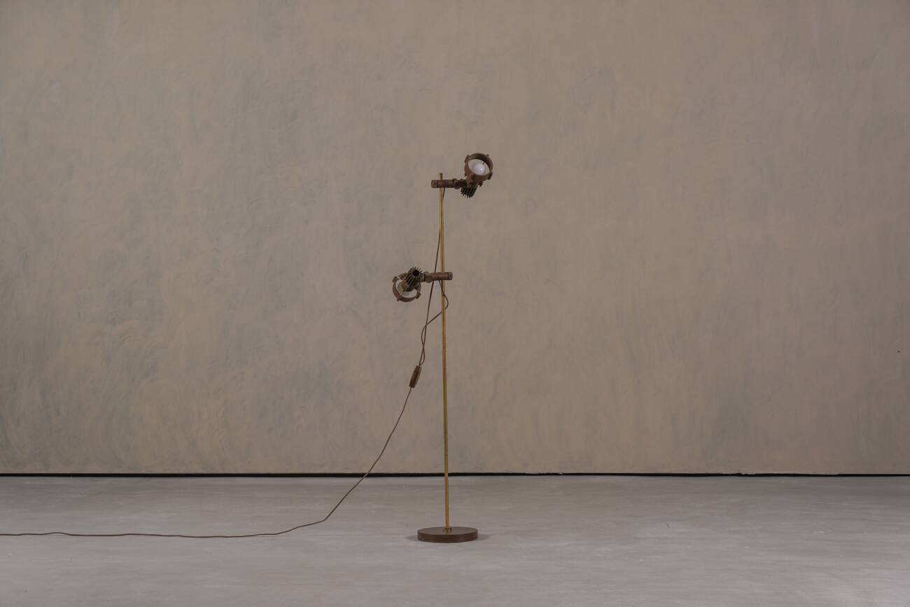 Mid-century modern adjustable floor lamp, Germany 1970s