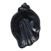 Vide-poche coquillage en céramique noire