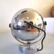 Applique eye ball en inox design années 70