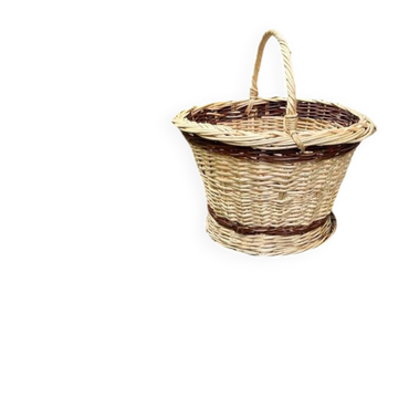 Grand panier en osier