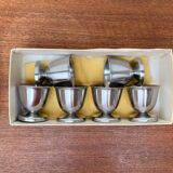 Mid-Century Cromargan Egg Cups by WMF, 1960s, set of 6