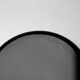Charles Pfister black Murano glass bowl for Salviati, Italy, circa 1970.