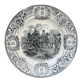 Assiette ancienne Napoléon